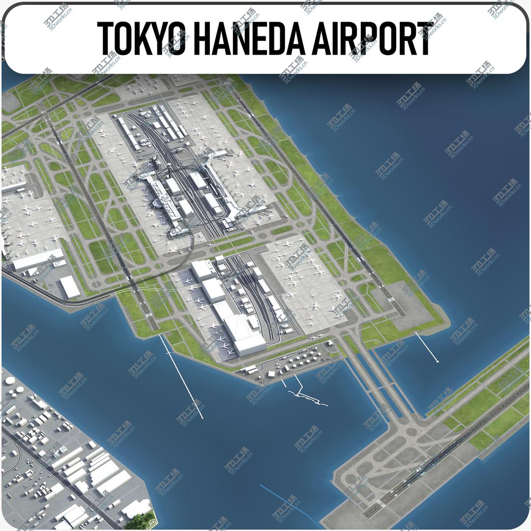 images/goods_img/2021040165/Tokyo Haneda Airport - HND 3D model/1.jpg